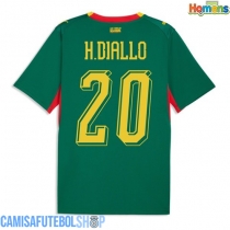 Camisa de time de futebol Senegal Habib Diallo #20 Replicas 2º Equipamento Mundo 2026 Manga Curta